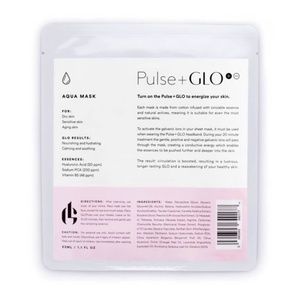 PULSE+GLO Aqua Sheet masks by Georgia Louise
